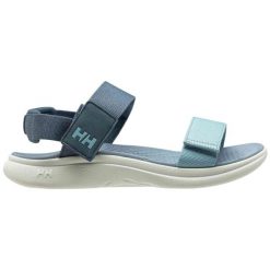 Sandały damskie Helly Hansen Belmond. Niebieskie sandały damskie Helly Hansen, bez wzorów, z gumy, bez obcasa, bez zapięcia. Za 370.55 zł.