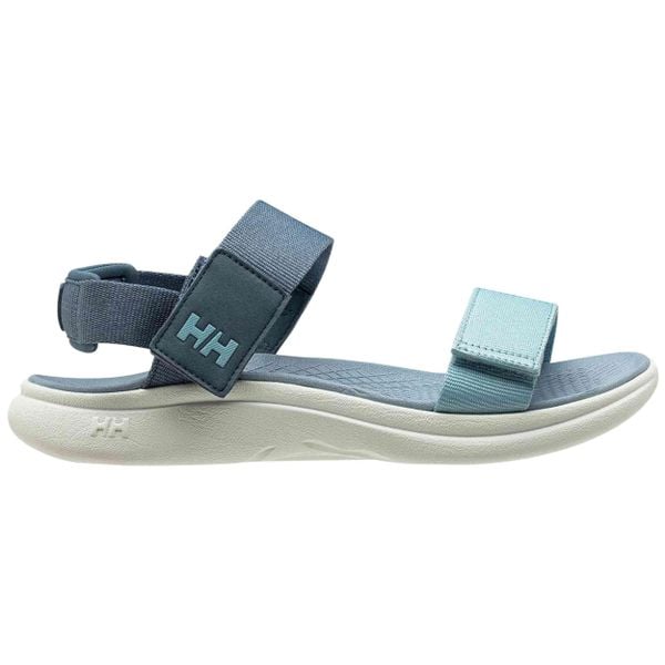 Sandały damskie Helly Hansen Belmond. Niebieskie sandały damskie Helly Hansen, bez wzorów, z gumy, bez obcasa, bez zapięcia. Za 361.55 zł.