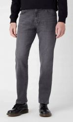 WRANGLER MĘSKIE SPODNIE JEANSOWE FRONTIER BLACKOUT 112341470 W16V018512. Jeansy męskie Wrangler, l, bez wzorów, z jeansu. Za 209.99 zł.