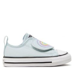 Trampki Converse. Szare trampki i tenisówki dziewczęce Converse, bez wzorów, bez zapięcia. Za 159.99 zł.