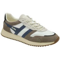 Trenerzy Gola Chicago. Białe buty sportowe męskie Gola, z nylonu, bez zapięcia. Za 470.50 zł.