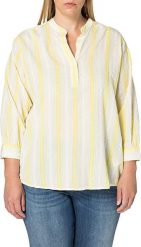 LEE ESSENTIAL BLOUSE DAMSKA KOSZULA MATERIAŁOWA W PASKI LIME JUICE L45VZQQI 112110651. Zielone bluzki damskie Lee, l, bez wzorów, z materiału, bez kołnierzyka, bez ramiączek. Za 129.99 zł.