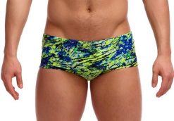 Kąpielówki Funky Trunks Scaled Back - trunki męskie. Brązowe kąpielówki męskie FUNKY TRUNKS, l, bez wzorów, z materiału, na fitness i siłownię. Za 159.00 zł.