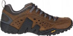 Buty trekkingowe męskie Merrell Intercept brązowe r. 44 1/2 (J598633). Brązowe trekkingi męskie Merrell. Za 552.66 zł.