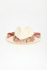 Kapelusz damski słomkowy LIIU JO. Żółte czapki i kapelusze damskie Liu Jo, bez wzorów. Za 259.00 zł.