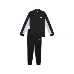 Męski dres inspirowany koszykówką z poliestru PUMA Black. Brązowe buty sportowe męskie Puma, z dresówki, bez zapięcia, na fitness i siłownię. W wyprzedaży za 174.00 zł.