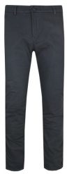 Męskie Spodnie Chinos marki Rigon – Bawełna z Elastanem – Slim Fit - Grafitowe. Szare spodnie materiałowe męskie Rigon, m, bez wzorów, z bawełny. Za 179.00 zł.