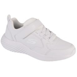 Buty sportowe Sneakersy chłopięce, Bounder - Power Study. Białe buty sportowe chłopięce Skechers, bez wzorów, bez zapięcia, trekkingowe, Skechers Sport. Za 179.99 zł.