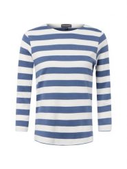 Franco Callegari Koszulka Kobiety Bawełna (100%) niebieski, S. Niebieskie t-shirty damskie Franco Callegari, s, bez wzorów, z bawełny, bez kołnierzyka. Za 149.95 zł.