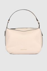 VALENTINO Torebka arepa hobo w kolorze ecru. Brązowe torebki do ręki damskie Valentino by Mario Valentino, bez wzorów, klasyczne, bez dodatków. W wyprzedaży za 329.99 zł.