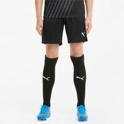 Spodenki piłkarskie męskie PUMA Teamliga Training. Białe krótkie spodenki sportowe męskie Puma, m, bez wzorów, do piłki nożnej. Za 132.81 zł.