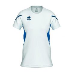 Koszulka dziewczęca Errea Corinne. Białe t-shirty i topy dla dziewczynek ERREA, bez wzorów, ze skóry, bez ramiączek. Za 189.50 zł.