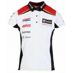 Damska koszula Honda w kolorze białym. Czarne koszule damskie HONMA, bez wzorów, sportowe, bez kołnierzyka, bez ramiączek. Za 223.99 zł.