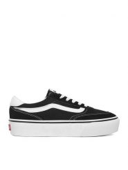 Vans Tenisówki C-BROOKLYN LS PLATFORM VN000DC4BA21 Czarny. Czarne trampki i tenisówki damskie Vans, bez wzorów, z materiału, bez zapięcia. Za 339.99 zł.