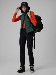 4F Spodnie trekkingowe szybkoschnące damskie - czarne XS. Czarne spodnie materiałowe damskie 4f, l, bez wzorów, z materiału. Za 299.99 zł.