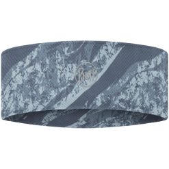 Opaska BUFF FASTWICK HEADBAND EUKAR ASH. Niebieskie szaliki i chusty damskie Buff, bez wzorów. Za 109.90 zł.