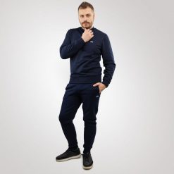 Lacoste Bluza bez kaptura Męska Lacoste Ciemnoniebieski - XL. Bluzy męskie Lacoste, m, bez wzorów, bez kaptura. Za 599.00 zł.