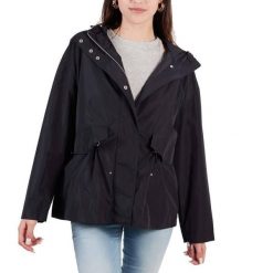 Kurtka GEOX W BULMYA PARKA Niebieski. Niebieskie parki męskie Geox, m, bez wzorów, z tkaniny, bez kaptura. Za 532.99 zł.