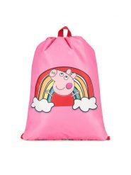 Peppa Pig Worek ACCCS-AW24-107PP Różowy. Czerwone torby i plecaki dziecięce Peppa Pig, z materiału. Za 39.99 zł.