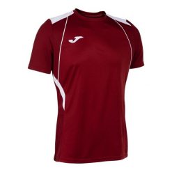 Jersey Joma Championship VII. Białe koszulki sportowe męskie Joma, bez wzorów, z jersey, bez kołnierzyka, bez ramiączek, do piłki nożnej. Za 137.99 zł.
