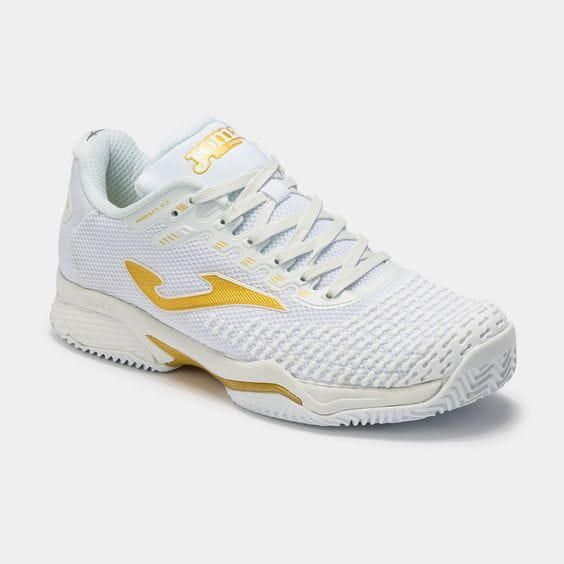 Buty tenisowe damskie Joma T.Ace Lady clay. Białe obuwie sportowe damskie Joma, bez wzorów, tenisowe. Za 255.00 zł.