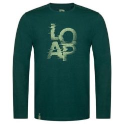 T-shirt męski Loap Altron zielony 2XL. Zielone koszulki sportowe męskie Scarpa, m, bez wzorów, z bawełny, bez kołnierzyka, bez ramiączek, do biegania. Za 91.00 zł.