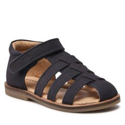 Sandały Lasocki Kids. Niebieskie sandały dziewczęce Lasocki Kids, bez zapięcia. Za 139.99 zł.