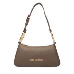 Torebka LOVE MOSCHINO. Brązowe torebki do ręki damskie Love Moschino, bez wzorów, klasyczne, bez dodatków. Za 859.99 zł.
