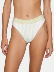 Calvin Klein Swimwear Dół od bikini LV00Q61132 Zielony. Zielone bikini damskie Calvin Klein Swimwear, l, bez wzorów. Za 209.99 zł.
