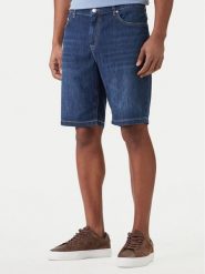 JOOP! Jeans Szorty jeansowe Mabrouk 30102787 Niebieski Modern Fit. Niebieskie szorty męskie JOOP! Jeans, m, bez wzorów, z bawełny. Za 419.99 zł.