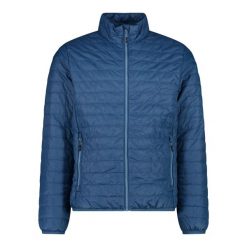Kurtka puchowa CMP. Niebieskie kurtki snowboardowe męskie CMP, m, bez wzorów, z puchu, bez kaptura, narciarskie. Za 382.00 zł.
