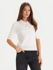 Morgan Sweter 252-MAP Écru Regular Fit. Swetry damskie Morgan, s, bez wzorów, z wiskozy, bez kołnierzyka, bez ramiączek, bez kaptura. Za 249.99 zł.