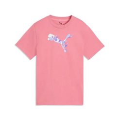 T-Shirt Puma Graphic Floral Cat Tee G Dzieci. Czerwone t-shirty i topy dla dziewczynek Puma, bez wzorów, z bawełny, bez ramiączek. Za 158.99 zł.