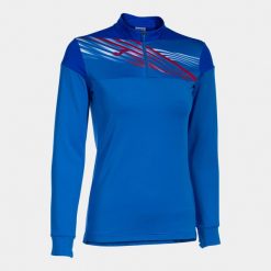 Bluza do biegania męska Joma Elite X. Niebieskie bluzy męskie Joma, l, bez wzorów, bez kaptura, do biegania. W wyprzedaży za 133.00 zł.