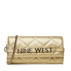 Torebka Nine West. Żółte torebki do ręki damskie Nine West, bez wzorów, wizytowe, bez dodatków. Za 199.99 zł.