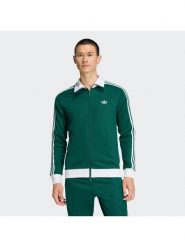 Adidas Bluza adicolor Classic KE1666 Zielony Slim Fit. Zielone bluzy męskie Adidas, m, bez wzorów, z bawełny, bez kaptura. Za 329.99 zł.