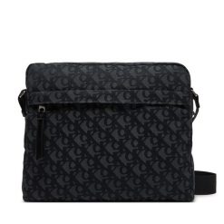 Saszetka Calvin Klein Jeans. Czarne saszetki męskie Calvin Klein Jeans, z jeansu, młodzieżowe, małe. Za 239.99 zł.
