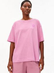 ARMEDANGELS Koszulka - Giannaa Difference Kobiety Bawełna (100%) różowy, S. Czerwone t-shirty damskie ARMEDANGELS, s, bez wzorów, z bawełny, bez kołnierzyka. Za 229.95 zł.