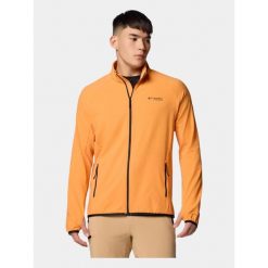 Sweter męski Columbia Spectre Ridge Tech FZ II. Brązowe swetry przez głowę męskie Columbia, l, bez wzorów, z polaru, bez kołnierzyka. Za 489.00 zł.