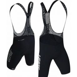 Spodenki rowerowe męskie Leatt Bib MTB Endurance 6.0. Czarne krótkie spodenki sportowe męskie LEATT, l, bez wzorów, rowerowe. Za 602.99 zł.