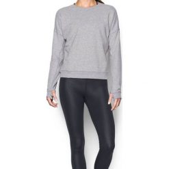 Under Armour Bluza damska Modern Terry Crew szary r. S (1287135-025). Bluzy damskie marki DOMYOS. Za 172.15 zł.