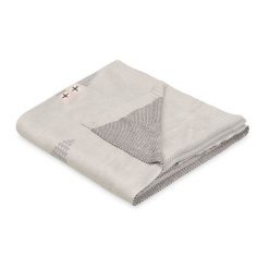 Kocyk PATTERN bambusowy 80x100. Szare kocyki dla dzieci Multitex, ze skóry. Za 128.12 zł.