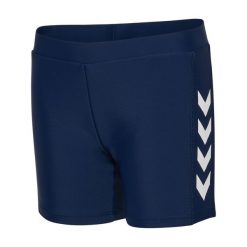 Dziecięce kąpielówki Hummel. Niebieskie kąpielówki dla chłopców Hummel, bez wzorów. Za 174.00 zł.