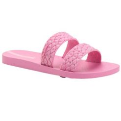 Klapki basenowe damskie Ipanema Renda II. Czerwone klapki damskie Ipanema, bez wzorów, z jeansu, eleganckie, bez obcasa. Za 65.45 zł.