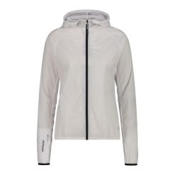 Kurtka wiatrówka damska CMP Taria. Białe kurtki damskie CMP, bez wzorów, z kapturem. Za 230.99 zł.