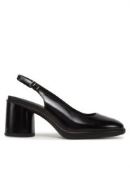 ECCO Czółenka Sculpted Lx 22271301001 Czarny. Czarne czółenka damskie ecco, bez wzorów, ze skóry, bez obcasa, bez zapięcia. Za 449.99 zł.