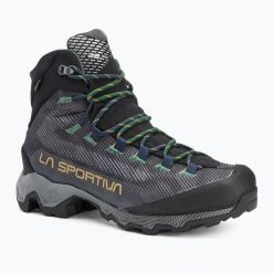 Buty trekkingowe męskie La Sportiva Aequilibrium Hike GTX. Czarne trekkingi męskie La Sportiva, trekkingowe. Za 999.99 zł.