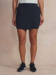 Damskie spódnico-spodenki TBS Darci. Niebieskie szorty damskie TBS, na lato, s, bez wzorów, z materiału, eleganckie. Za 311.00 zł.
