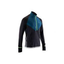 Bluza długi rękaw do biegania KIPRUN WARM REGUL męska. Bluzy męskie marki KALENJI. W wyprzedaży za 99.99 zł.