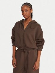 Reebok Bluza Reebok X Ewa Chodakowska RK25307CCW Brązowy Relaxed Fit. Brązowe bluzy damskie Reebok, xs, bez wzorów, z bawełny, bez kaptura. Za 199.99 zł.
